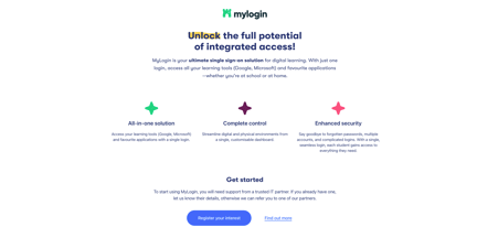 mylogin options